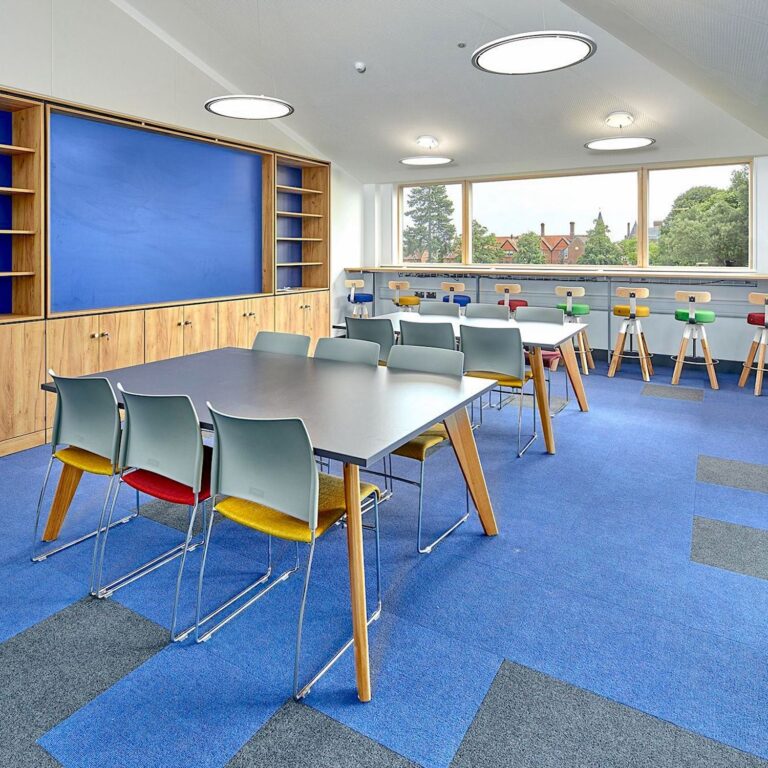 Abingdon School Heckmondwike Commercial Carpet Tiles 8