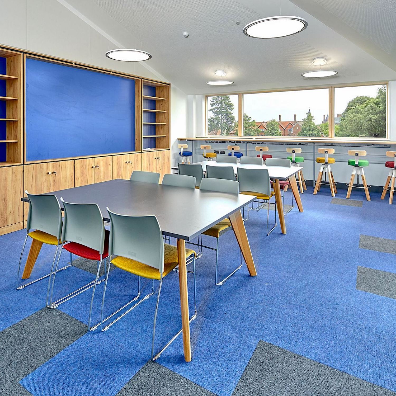 Abingdon School Heckmondwike Commercial Carpet Tiles 8